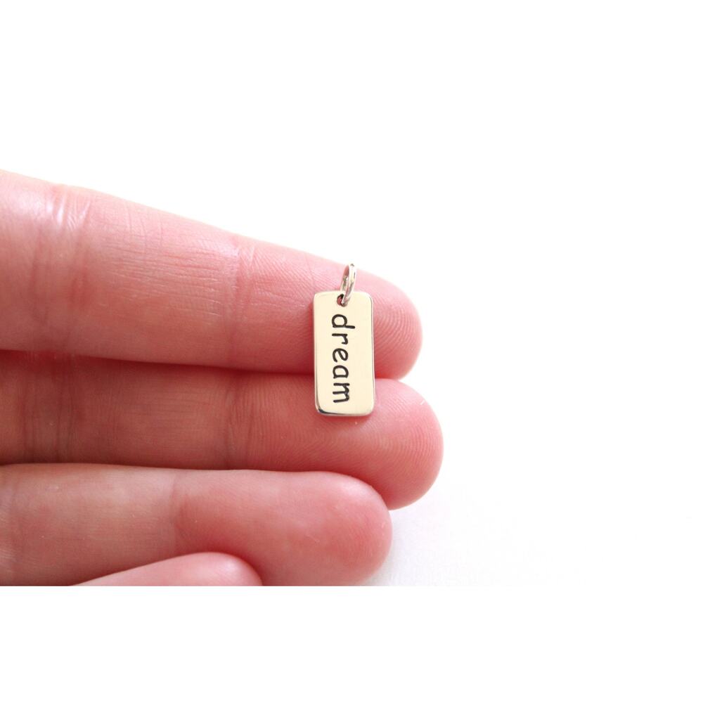Sterling Silver Dream Charm, Silver Dream Charm, Dream Charm, Dream Pendant